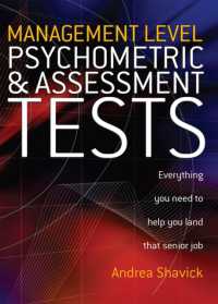 Management Level Psychometric and Assessment Tests : Everything You Need to Help You Land That Senior Job
