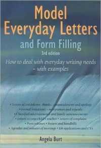 Model Everyday Letters and Form Filling 3rd Edition : How to Deal with Everyday Writing Needs - with Examples