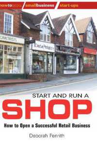 Start and Run a Shop : How to Open a Successful Retail Business