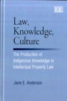 法、知識と文化：土着の知識と知的所有権<br>Law, Knowledge, Culture : The Production of Indigenous Knowledge in Intellectual Property Law