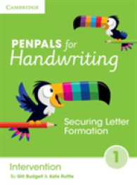 Penpals for Handwriting Intervention Book 1 : Securing Letter Formation (Penpals for Handwriting) （2ND Spiral）