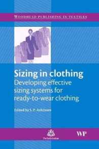 Sizing in Clothing (Woodhead Publishing Series in Textiles)