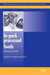 In-pack Processed Foods : Improving Quality (Woodhead Publishing Series in Food Science, Technology and Nutrition)