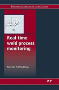 Real-time Weld Process Monitoring (Woodhead Publishing Series in Energy)