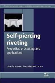 Self-piercing riveting : Properties, processes and applications (Welding and Other Joining Technologies)