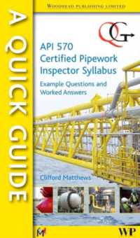 A Quick Guide to API 570 Certified Pipework Inspector Syllabus : Example Questions and Worked Answers