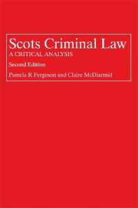 Scots Criminal Law : A Critical Analysis （2ND）