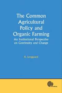 Common Agricultural Policy and Organic Farming : An Institutional Perspective on Continuity and Change