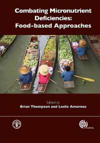 Combating Micronutrient Deficiencies: Food-based Approaches (co-published with the Food and Agriculture Organization of the United Nations (Fao))