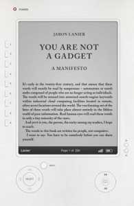 You are Not a Gadget : A Manifesto -- Hardback