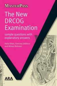 The New DRCOG Examination : Sample Questions with Explanatory Answers (Masterpass)