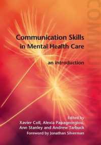 Communication Skills in Mental Health Care : An Introduction