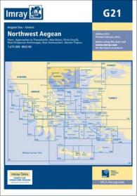 Imray Chart G21 : Northwest Aegean Sea