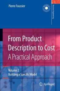 From Product Description to Cost : A Practical Approach: Building a Specific Model (Decision Engineering) 〈2〉