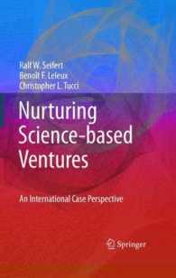 Nurturing Science-based Ventures : An International Case Perspective