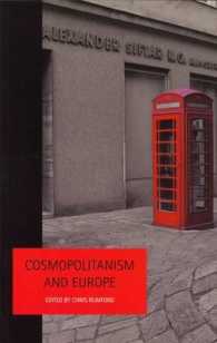 コスモポリタニズムとヨーロッパ<br>Cosmopolitanism and Europe (Studies in Social and Political Thought)
