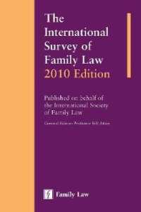 The International Survey of Family Law 2010 : Published on Behalf of the International Society of Family Law