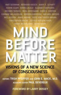Mind before Matter - Challenging the Materialist Model of Reality -- Paperback / softback