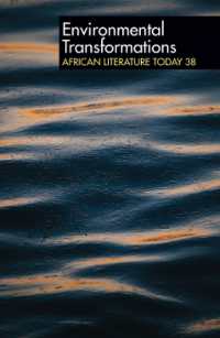 ALT 38 Environmental Transformations : African Literature Today (African Literature Today)