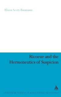 Ricoeur and the Hermeneutics of Suspicion (Continuum Studies in Continental Philosophy)