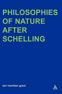 シェリング以後の自然哲学：人工的な大地について<br>Philosophies of Nature after Schelling (Transversals: New Directions in Philosophy)