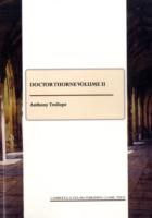 Doctor Thorne Volume II