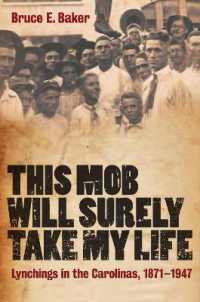 This Mob Will Surely Take My Life : Lynchings in the Carolinas, 1871-1947
