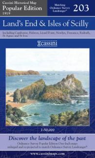 Land's End and Isles of Scilly (Cassini Popular Edition Historical Map) （Popular）