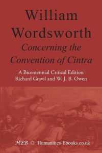 William Wordsworth: 'Concerning the Convention of Cintra' （Revised）