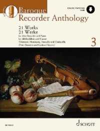 Baroque Recorder Anthology : 21 Works for Treble Recorder with Piano (Schott Anthology Series)