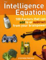 The Intelligence Equation