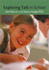 Exploring Talk in School : Inspired by the Work of Douglas Barnes