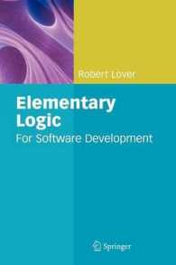 Elementary Logic : For Software Development
