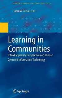 Learning in Communities : Interdisciplinary Perspectives on Human Centered Information Technology (Human-Computer Interaction Series)