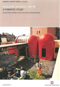 England's Schools 1962-88 : A Thematic Study (Research Reports)