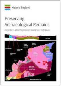Preserving Archaeological Remains : Appendix 3 - Water Environmental Assessment Techniques (Historic England Guidance)