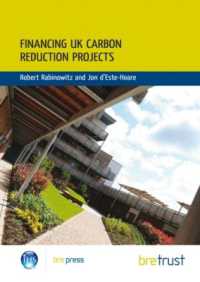 Financing UK Carbon Reduction Projects : (FB 31)