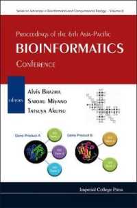 Proceedings of the 6th Asia-pacific Bioinformatics Conference (Series on Advances in Bioinformatics and Computational Biology)