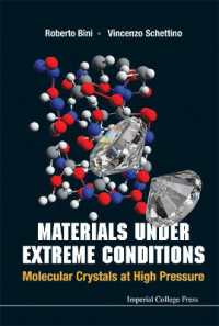 Materials under Extreme Conditions: Molecular Crystals at High Pressure