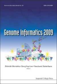 Genome Informatics 2009: Genome Informatics Series Vol. 23 - Proceedings of the 20th International Conference （2009）