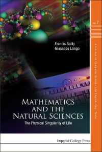 Mathematics and the Natural Sciences: the Physical Singularity of Life (Advances in Computer Science and Engineering: Texts)