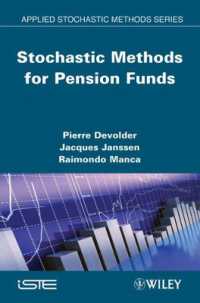 Stochastic Methods for Pension Funds (Iste)