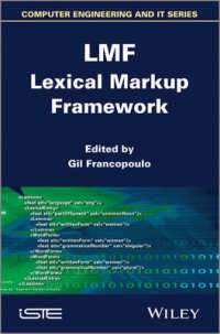 LMF - Lexical Markup Framework (Iste)