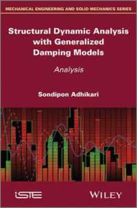 Structural Dynamic Analysis with Generalized Damping Models : Analysis (Iste)