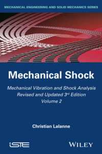 Mechanical Shock (Mechanical Vibrations and Shock Analysis) （3TH）