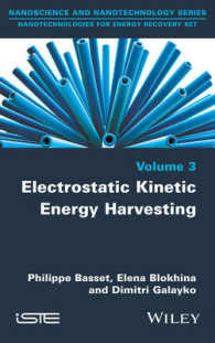 Electrostatic Kinetic Energy Harvesting (Nanotechnologies for Energy Recovery Set)