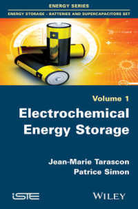 電気化学エネルギー貯蔵<br>Electrochemical Energy Storage (Energy Storage - Batteries and Supercapacitors Set)