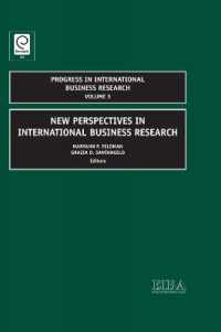 New Perspectives in International Business Research (Progress in International Business Research)