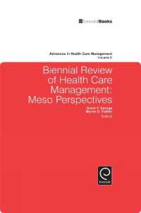 Biennial Review of Health Care Management : Meso Perspectives (Advances in Health Care Management)