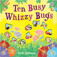 Ten Busy Whizzy Bugs (Moulded Counting Books) -- Novelty book